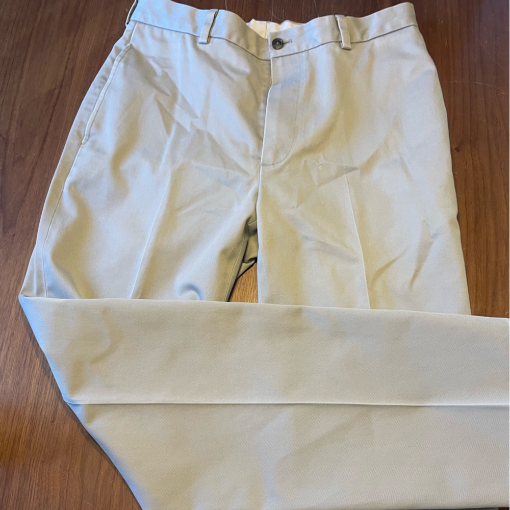 Brooks Brothers Classic Cream Trousers